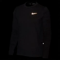 Women's Nike Element Crew - Black/Reflective Silver Tops