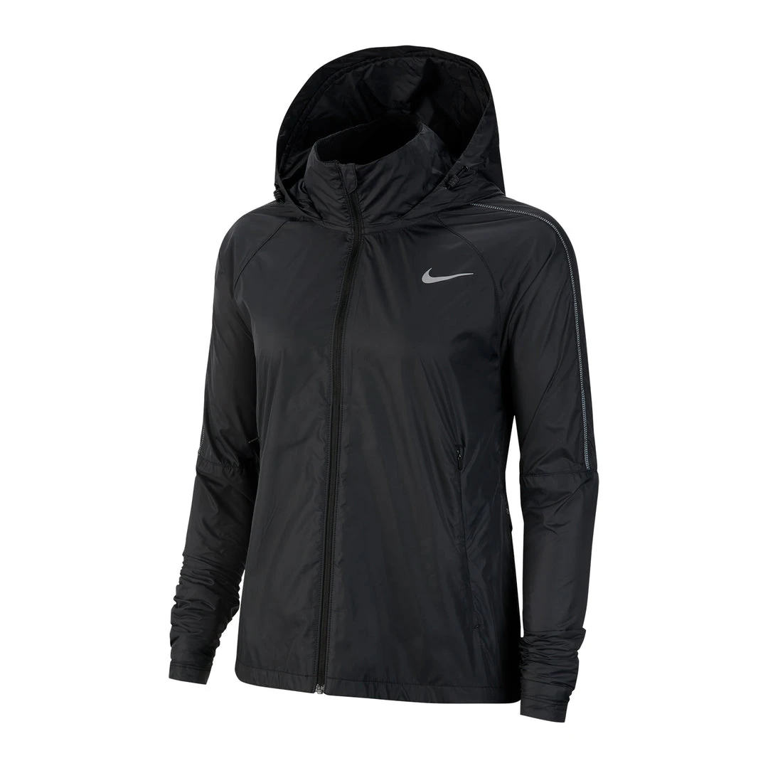 Women's Nike Shield Warm Jacket - Black/Black/Reflective Silver Jackets & Vests 1 Women's Nike Shield Warm Jacket - Black/Black/Reflective Silver Jackets & Vests