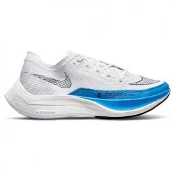 Nike Men's ZoomX Vaporfly Next % 2 Running Shoe - White/Black/Photo Blue - Regular (D)