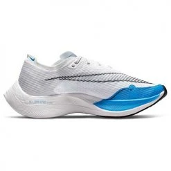 Nike Men's ZoomX Vaporfly Next % 2 Running Shoe - White/Black/Photo Blue - Regular (D)