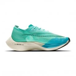 Nike Shoes Men's ZoomX Vaporfly Next% 2 Running Shoe - Aurora Green/Black/Chlorine Blue - Regular (D)