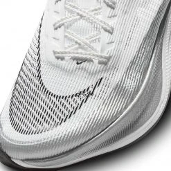 Nike Shoes Women's ZoomX Vaporfly Next% 2 Running Shoe - White/Black-Metallic Silver - Regular (B) 14 Nike Shoes Women's ZoomX Vaporfly Next% 2 Running Shoe - White/Black-Metallic Silver - Regular (B)