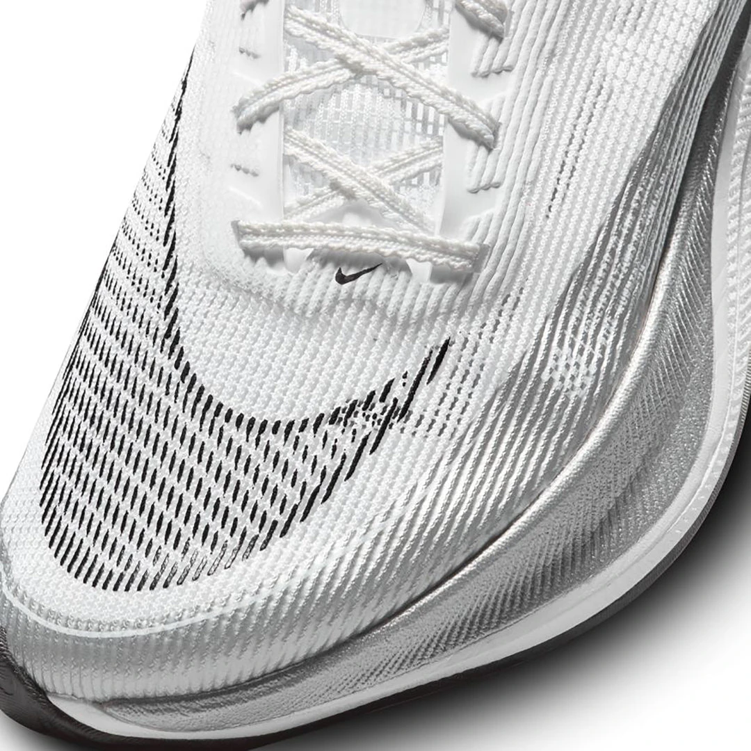 Nike Shoes Women's ZoomX Vaporfly Next% 2 Running Shoe - White/Black-Metallic Silver - Regular (B) 7 Nike Shoes Women's ZoomX Vaporfly Next% 2 Running Shoe - White/Black-Metallic Silver - Regular (B)