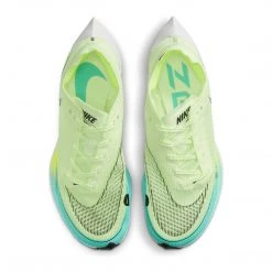 Nike Women's ZoomX Vaporfly Next % 2 Racing Shoe - Barely Volt/Black/Dynamic Turquoise - Regular (B) Shoes 11 Nike Women's ZoomX Vaporfly Next % 2 Racing Shoe - Barely Volt/Black/Dynamic Turquoise - Regular (B) Shoes