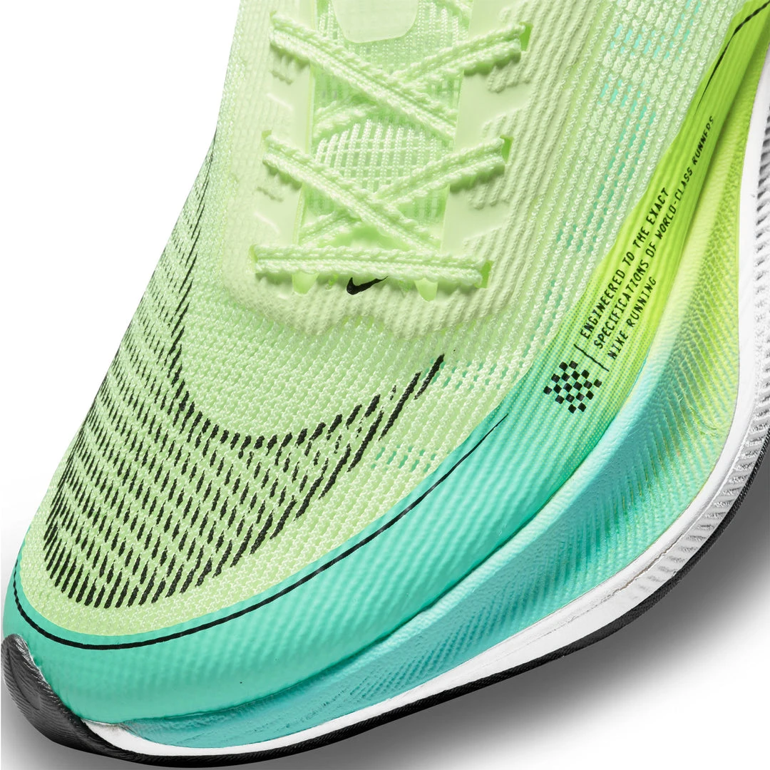 Nike Women's ZoomX Vaporfly Next % 2 Racing Shoe - Barely Volt/Black/Dynamic Turquoise - Regular (B) Shoes 6 Nike Women's ZoomX Vaporfly Next % 2 Racing Shoe - Barely Volt/Black/Dynamic Turquoise - Regular (B) Shoes