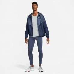 Men's Nike Shieldrunner Running Jacket - Thunder Blue/Obsidian/Reflective Silver 21 Men's Nike Shieldrunner Running Jacket - Thunder Blue/Obsidian/Reflective Silver