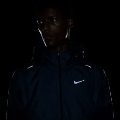 Men's Nike Shieldrunner Running Jacket - Thunder Blue/Obsidian/Reflective Silver 22 Men's Nike Shieldrunner Running Jacket - Thunder Blue/Obsidian/Reflective Silver