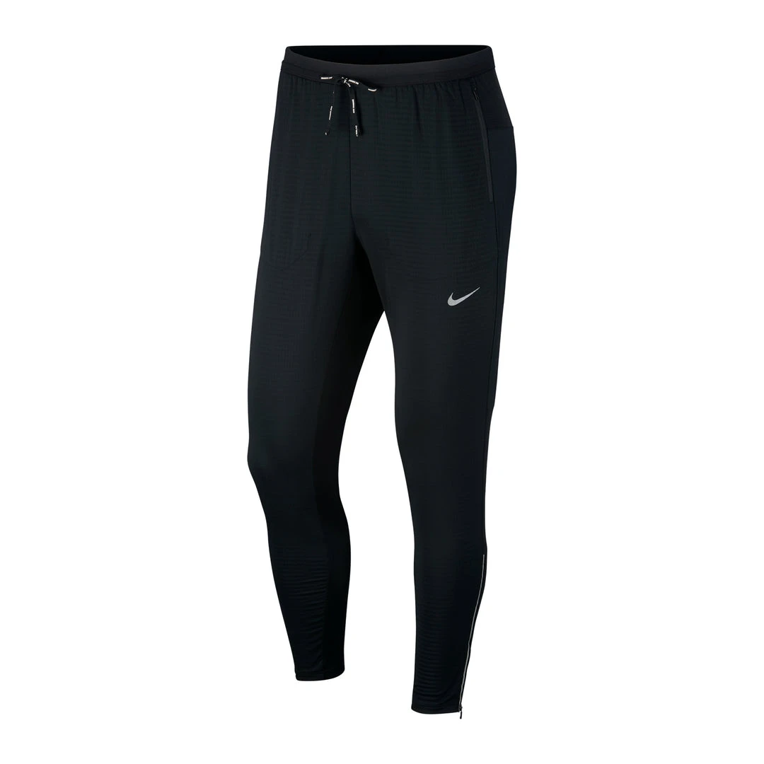 Men's Nike Phenom Elite Knit Pant - Black/Black/Reflective Silver 1 Men's Nike Phenom Elite Knit Pant - Black/Black/Reflective Silver