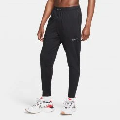 Men's Nike Phenom Elite Knit Pant - Black/Black/Reflective Silver 13 Men's Nike Phenom Elite Knit Pant - Black/Black/Reflective Silver