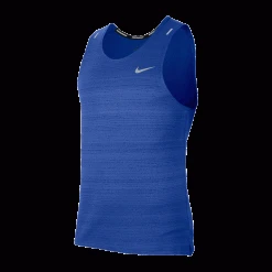 Apparel Men's Nike Dri-Fit Miler Tank Top - Game Royal/Reflective Silver