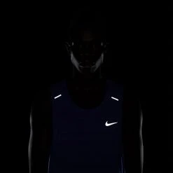 Apparel Men's Nike Dri-Fit Miler Tank Top - Game Royal/Reflective Silver