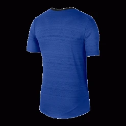 Men's Nike Dri-Fit Miler Short Sleeve Top - Game Royal/Reflective Silver Apparel