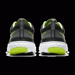 Shoes Men's Nike React Miler 2 Running Shoe - Smoke Grey/Volt/Black - Regular (D)