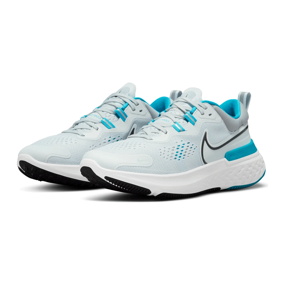 Shoes Men's Nike React Miler 2 Running Shoe - Pure Platinum/Black/Chlorine Blue - Regular (D) 3 Shoes Men's Nike React Miler 2 Running Shoe - Pure Platinum/Black/Chlorine Blue - Regular (D)