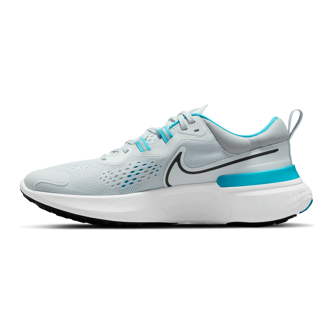 Shoes Men's Nike React Miler 2 Running Shoe - Pure Platinum/Black/Chlorine Blue - Regular (D) 2 Shoes Men's Nike React Miler 2 Running Shoe - Pure Platinum/Black/Chlorine Blue - Regular (D)
