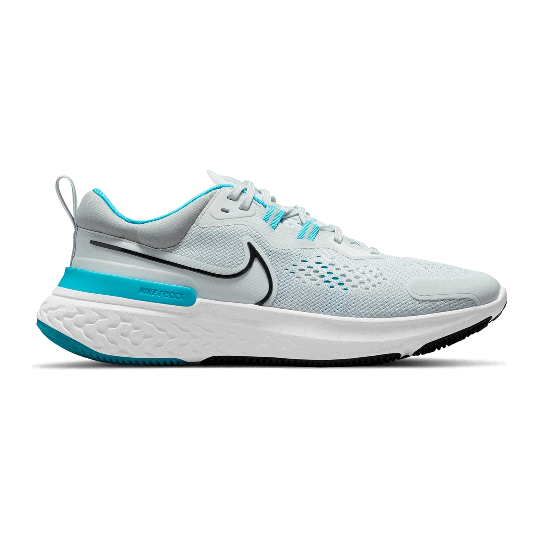 Shoes Men's Nike React Miler 2 Running Shoe - Pure Platinum/Black/Chlorine Blue - Regular (D) 1 Shoes Men's Nike React Miler 2 Running Shoe - Pure Platinum/Black/Chlorine Blue - Regular (D)