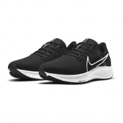Nike Men's Air Zoom Pegasus 38 Running Shoe - Black/White/Anthracite - Regular (D)