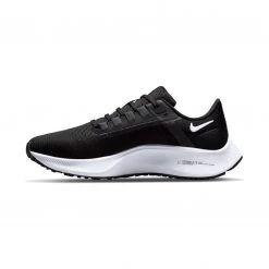 Nike Shoes Women's Air Zoom Pegasus 38 Running Shoe - Black/White/Anthracite - Regular (B)