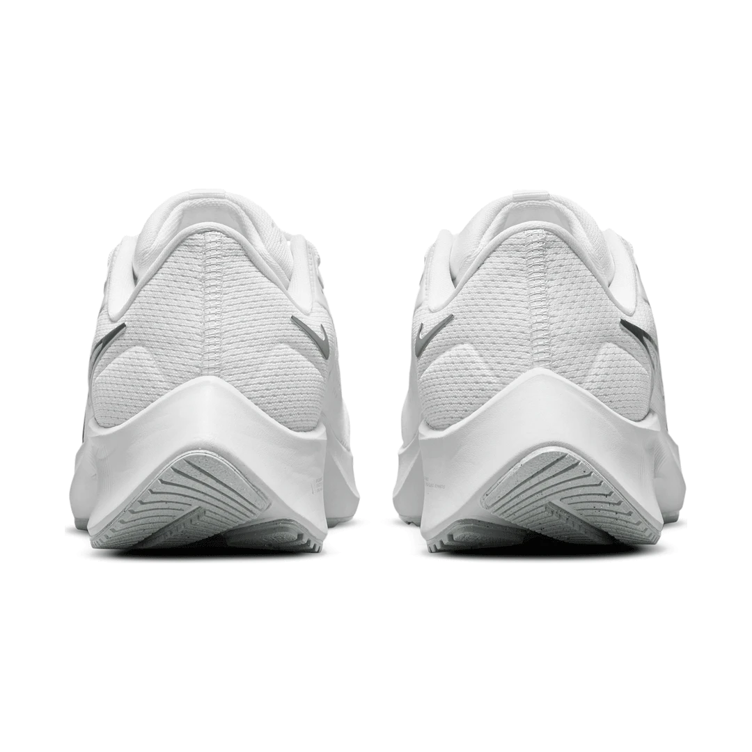 Nike Women's Air Zoom Pegasus 38 Running Shoe - White/Metallic Silver/Pure Platinum - Regular (B) 6 Nike Women's Air Zoom Pegasus 38 Running Shoe - White/Metallic Silver/Pure Platinum - Regular (B)