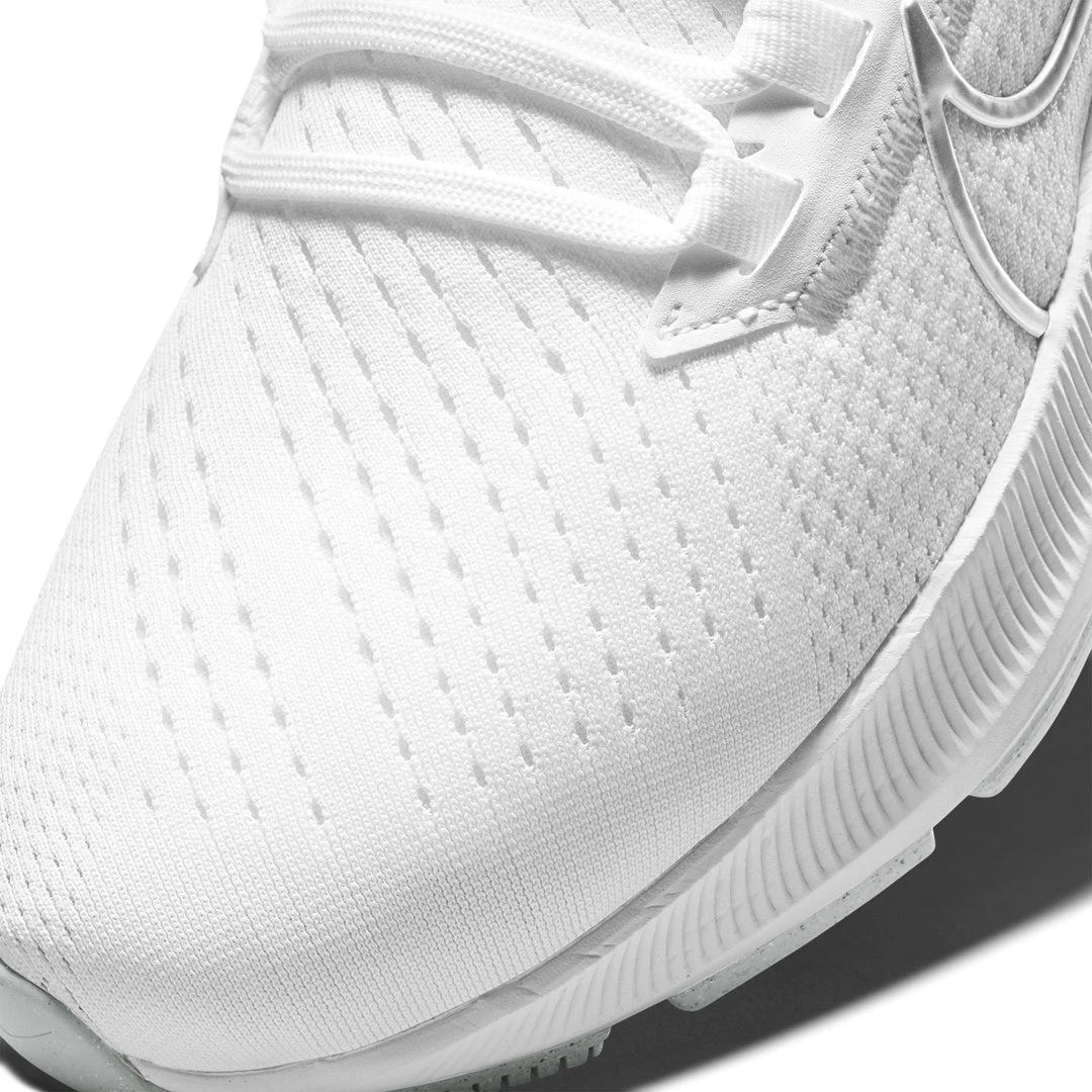 Nike Women's Air Zoom Pegasus 38 Running Shoe - White/Metallic Silver/Pure Platinum - Regular (B) 7 Nike Women's Air Zoom Pegasus 38 Running Shoe - White/Metallic Silver/Pure Platinum - Regular (B)