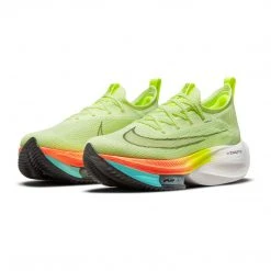 Nike Women's Air Zoom Alphafly Next% Racing Shoe - Barely Volt/Black/Hyper Orange - Regular (B) 12 Nike Women's Air Zoom Alphafly Next% Racing Shoe - Barely Volt/Black/Hyper Orange - Regular (B)