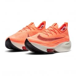 Nike Women's Air Zoom Alphafly Next% Racing Shoe - Bright Mango/Citron Pulse - Regular (B) 12 Nike Women's Air Zoom Alphafly Next% Racing Shoe - Bright Mango/Citron Pulse - Regular (B)