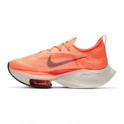 Nike Women's Air Zoom Alphafly Next% Racing Shoe - Bright Mango/Citron Pulse - Regular (B)
