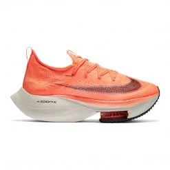 Nike Women's Air Zoom Alphafly Next% Racing Shoe - Bright Mango/Citron Pulse - Regular (B)