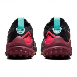 Men's Nike Wildhorse 7 Running Shoe - Black/Bright Crimson/Dark Beet Root - Regular (D)