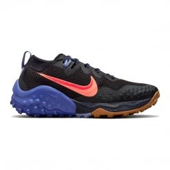 Nike Women's Wildhorse 7 Running Shoe -Black/Bright Mango/Lapis/ Light Thistle - Regular (B)