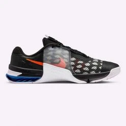 Men's Nike Metcon 7 Cross Training Shoe- Black/Yellow Strike/White- Regular (D)