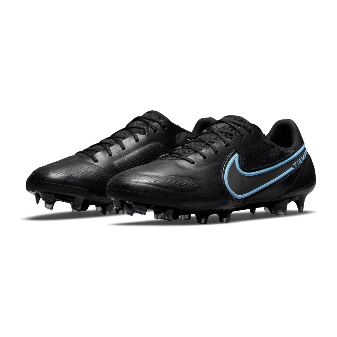 Nike Unisex Tiempo Legend 9 Elite Firm Ground Soccer Shoe - Black/Iron Grey 4 Nike Unisex Tiempo Legend 9 Elite Firm Ground Soccer Shoe - Black/Iron Grey