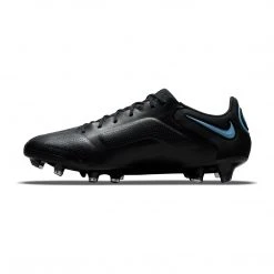 Nike Unisex Tiempo Legend 9 Elite Firm Ground Soccer Shoe - Black/Iron Grey
