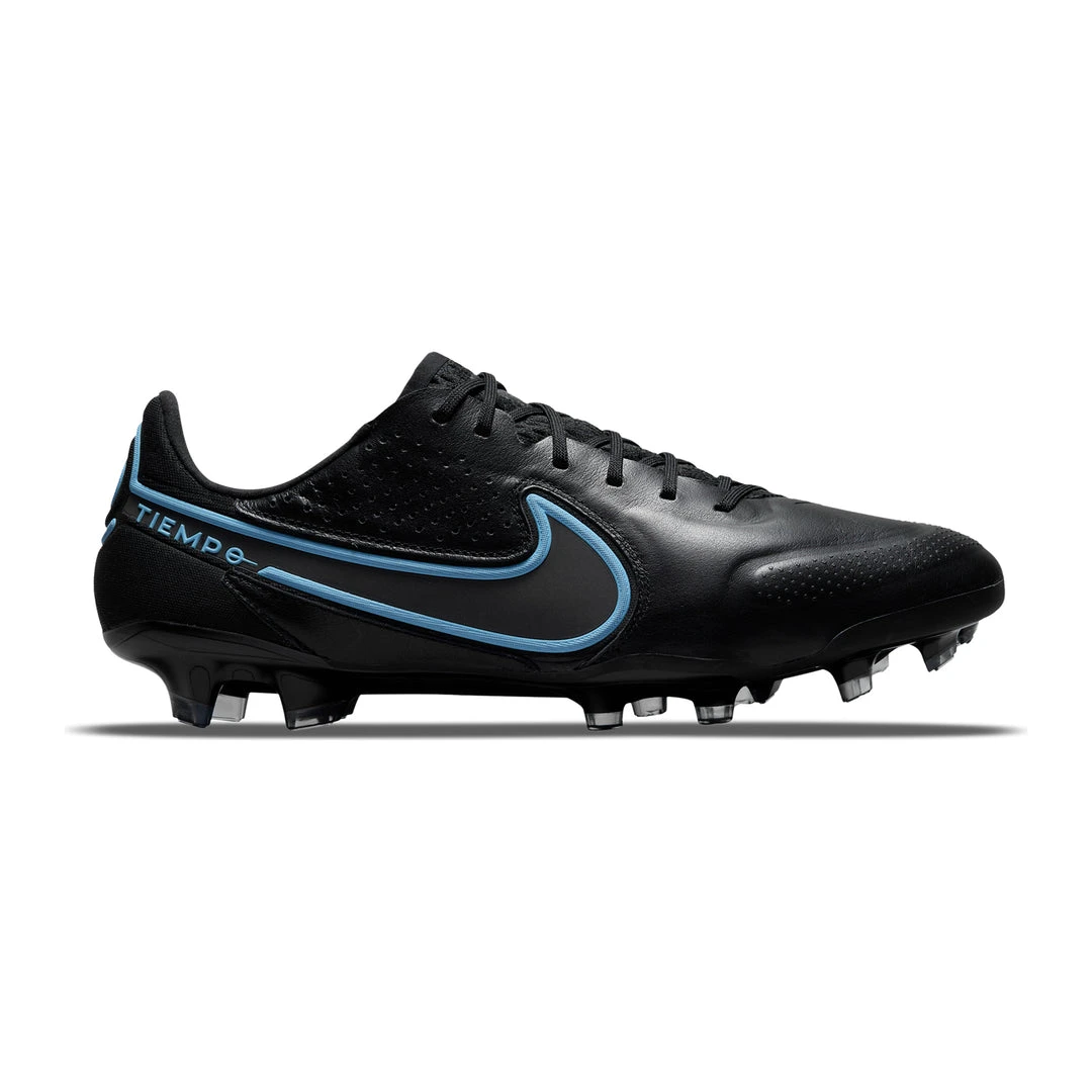 Nike Unisex Tiempo Legend 9 Elite Firm Ground Soccer Shoe - Black/Iron Grey 1 Nike Unisex Tiempo Legend 9 Elite Firm Ground Soccer Shoe - Black/Iron Grey