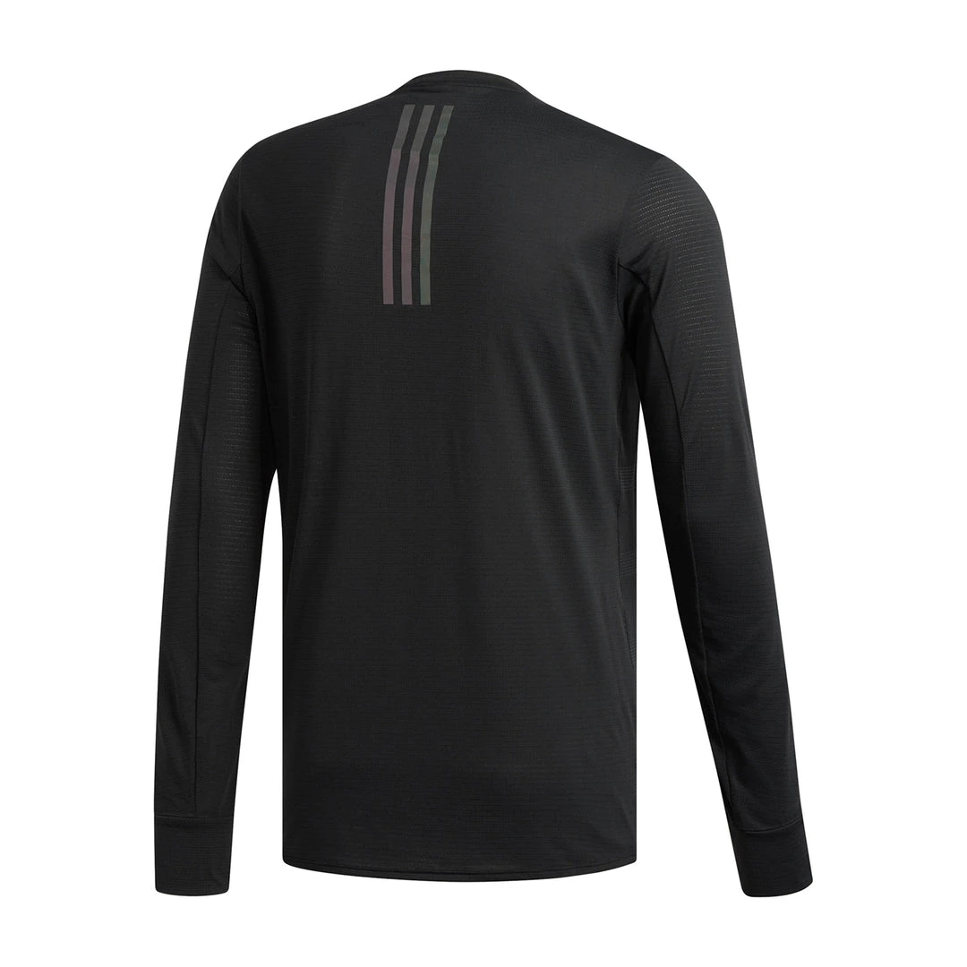 Adidas Apparel Men's Supernova Long Sleeve Tee - Black 2 Adidas Apparel Men's Supernova Long Sleeve Tee - Black