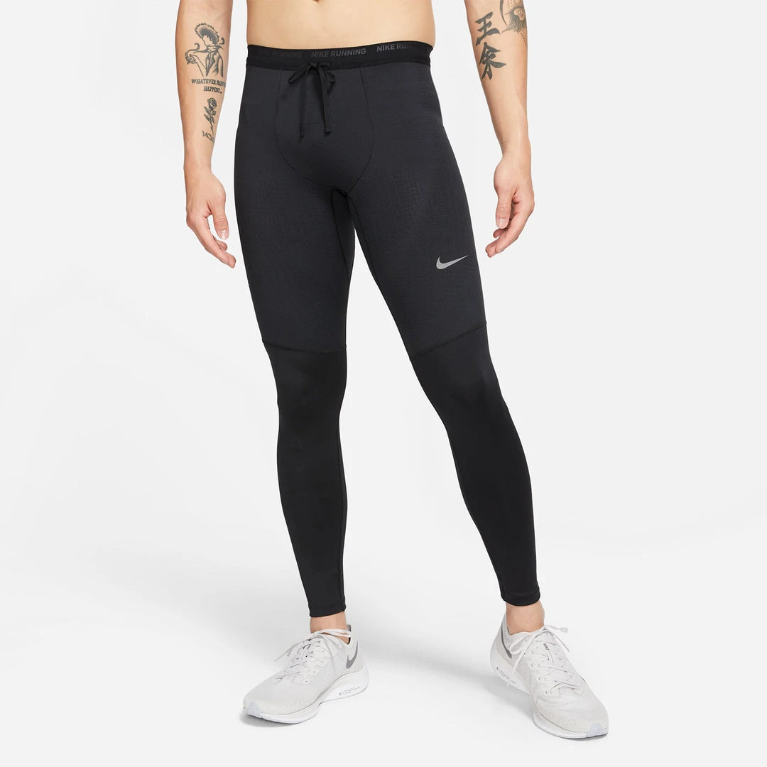 Men's Nike Phenom Elite Tight - Black/Reflective Silver 1 Men's Nike Phenom Elite Tight - Black/Reflective Silver