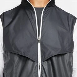 Men's Nike Windrunner Hooded Jacket - Black/Dark Smoke Grey/White/White 11 Men's Nike Windrunner Hooded Jacket - Black/Dark Smoke Grey/White/White
