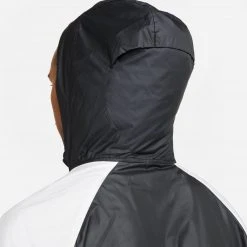 Men's Nike Windrunner Hooded Jacket - Black/Dark Smoke Grey/White/White 14 Men's Nike Windrunner Hooded Jacket - Black/Dark Smoke Grey/White/White