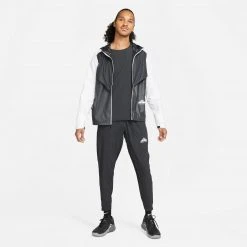 Men's Nike Windrunner Hooded Jacket - Black/Dark Smoke Grey/White/White 15 Men's Nike Windrunner Hooded Jacket - Black/Dark Smoke Grey/White/White