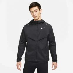 Men's Nike Repel UV Windrunner Jacket - Black