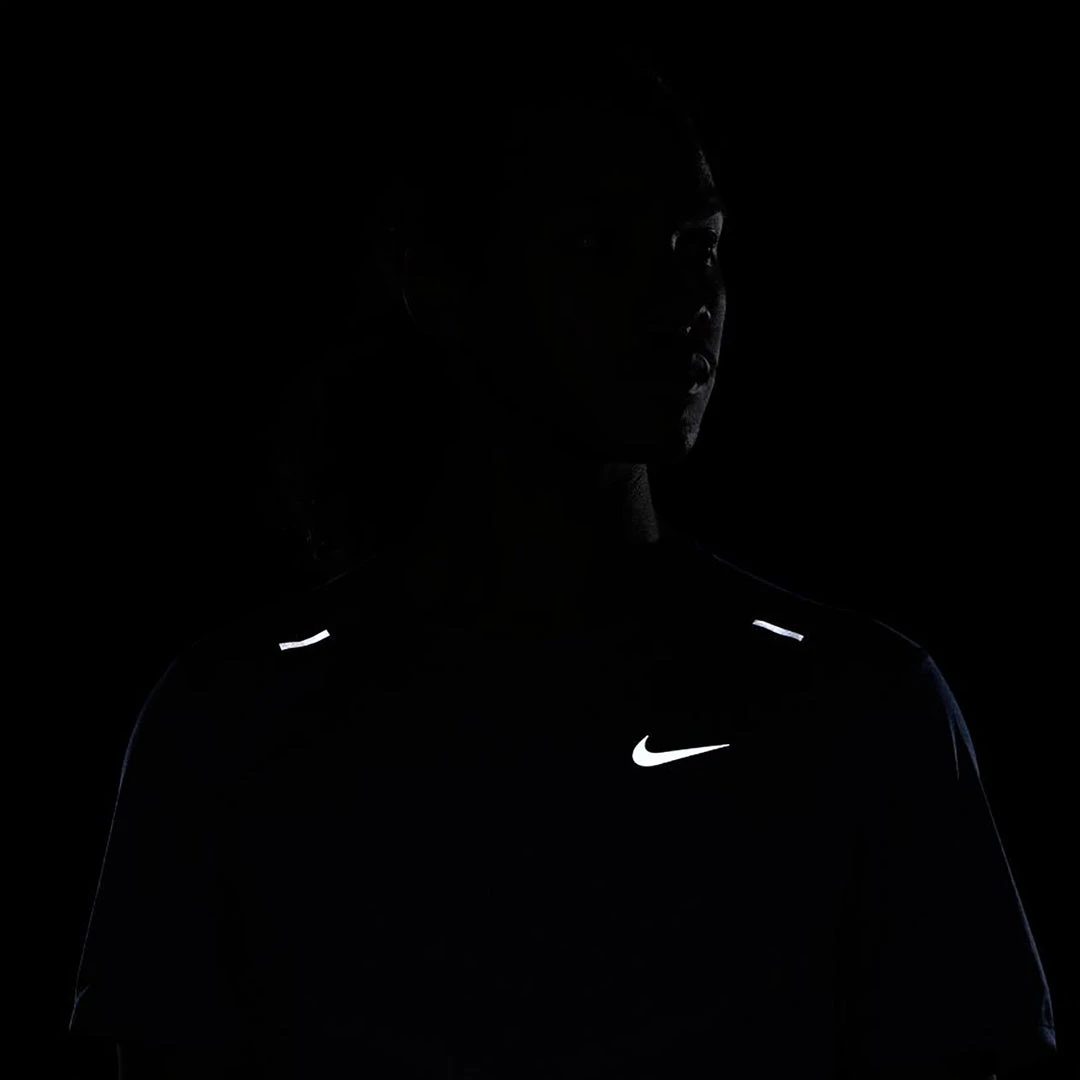 Men's Nike Dri-FIT Rise 365 Short Sleeve Running Top - Game Royal/Heather/Reflective Silver 4 Men's Nike Dri-FIT Rise 365 Short Sleeve Running Top - Game Royal/Heather/Reflective Silver