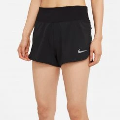 Women's Nike Eclipse 3" Short - Black/Reflective Silver