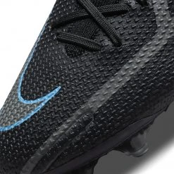 Nike Unisex Phantom GT2 Elite Firm Ground Soccer Shoe - Black/Black/Iron Grey 17 Nike Unisex Phantom GT2 Elite Firm Ground Soccer Shoe - Black/Black/Iron Grey
