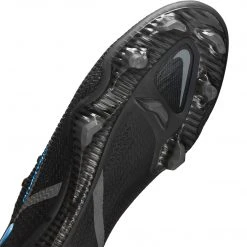 Nike Unisex Phantom GT2 Elite Firm Ground Soccer Shoe - Black/Black/Iron Grey