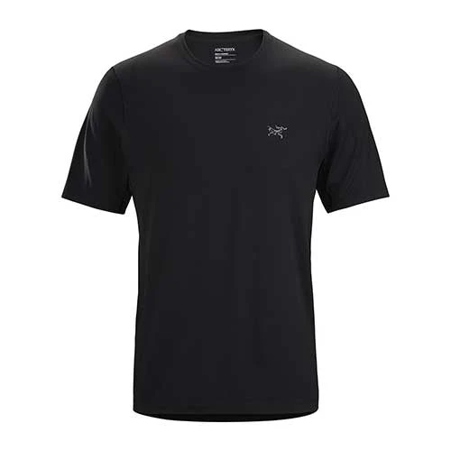 Arcteryx Men's Cormac Crew Short Sleeve - Black 1 Arcteryx Men's Cormac Crew Short Sleeve - Black