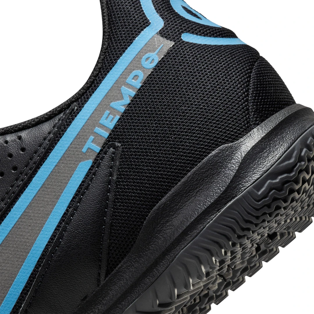 Nike Unisex Tiempo Legend 9 Academy Indoor/Court Soccer Shoe - Black/Black/Iron Grey - Regular (D) 8 Nike Unisex Tiempo Legend 9 Academy Indoor/Court Soccer Shoe - Black/Black/Iron Grey - Regular (D)