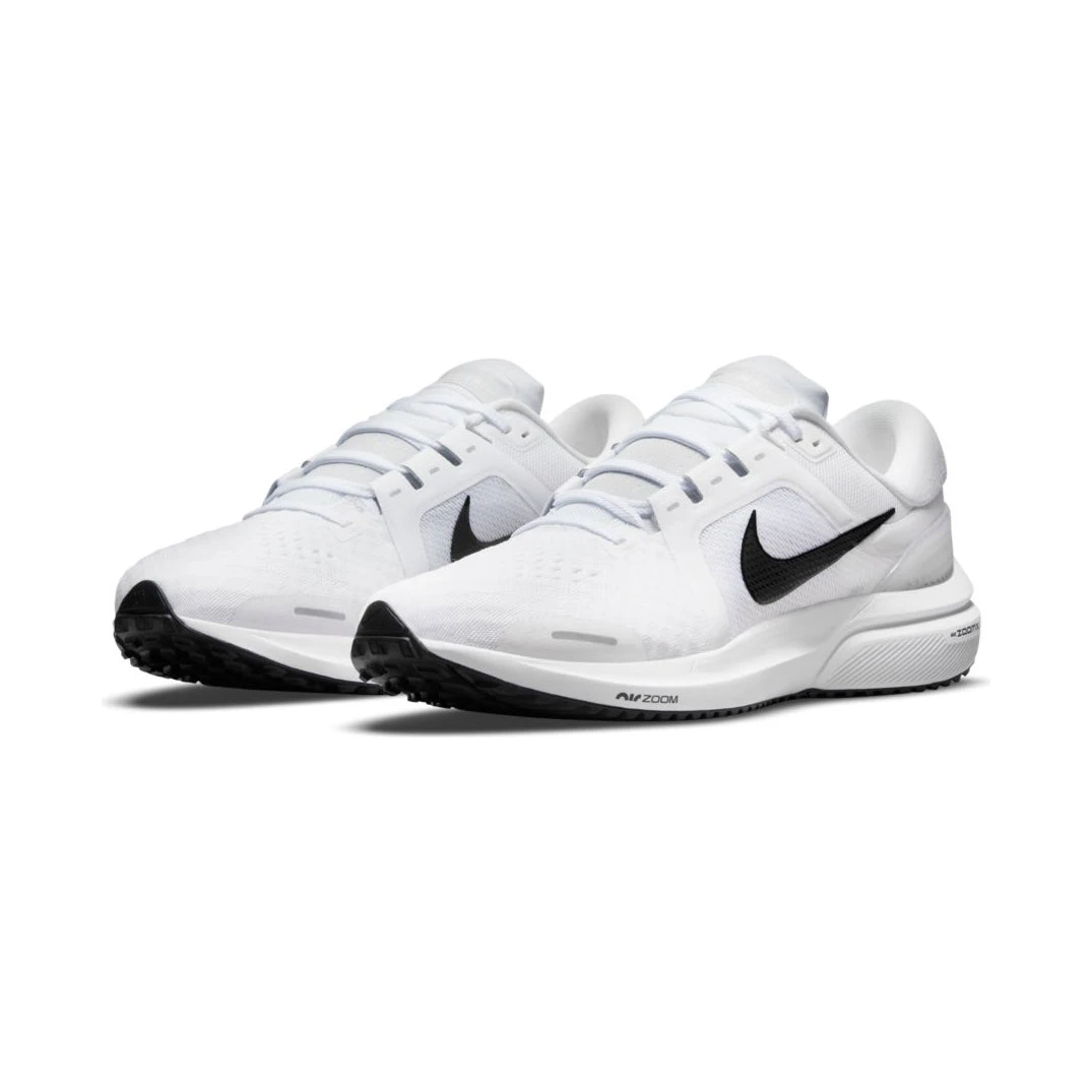 Men's Nike Air Zoom Vomero 16 Running Shoe - White/Black - Regular (D) Shoes 3 Men's Nike Air Zoom Vomero 16 Running Shoe - White/Black - Regular (D) Shoes