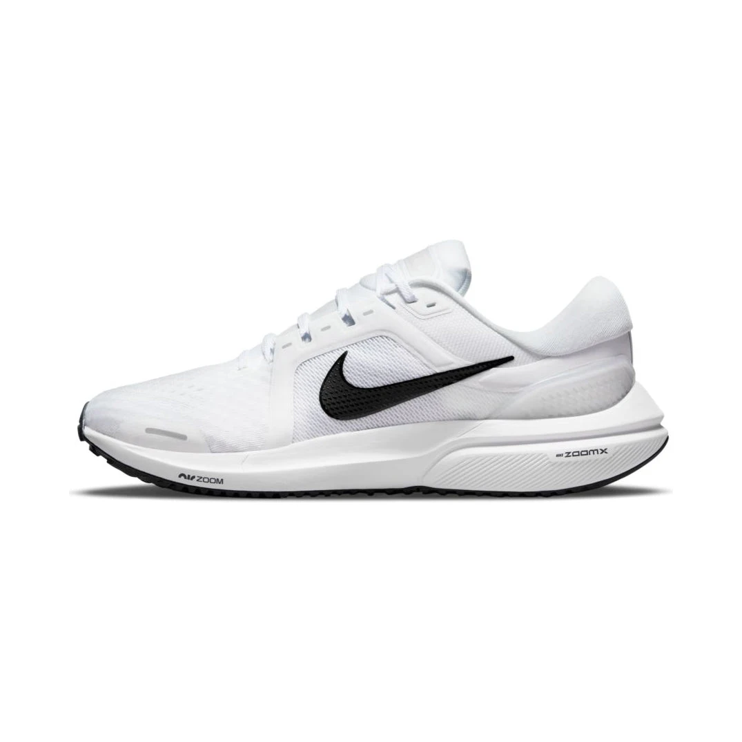 Men's Nike Air Zoom Vomero 16 Running Shoe - White/Black - Regular (D) Shoes 2 Men's Nike Air Zoom Vomero 16 Running Shoe - White/Black - Regular (D) Shoes