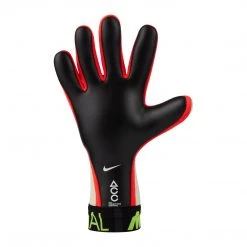 Unisex Nike Mercurial Touch Elite Goalkeeper Gloves - White/Volt/Bright Crimson Soccer Accessories