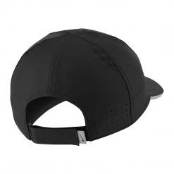Hats Unisex Nike Dri-Fit Aerobill Featherlight Perforated Running Cap - Black
